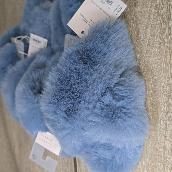 Lauren Conrad Raylyn Faux Fur Slide On Slippers - Picture 3 of 9